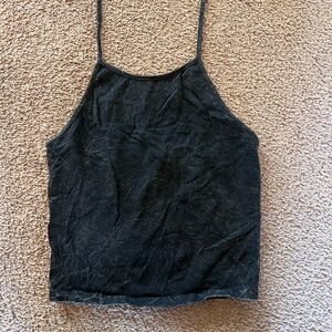 Black Halter Tank Top